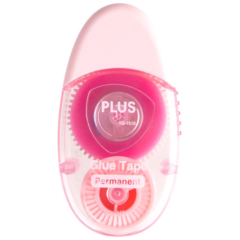 PLUS JAPAN mini correctieroller glas, 6mm x 12m, 30 stuks pastelkleuren